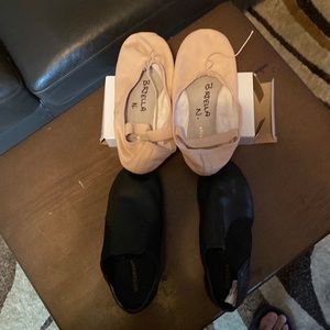 Ballerina shoes n tap shoes for dance class  2ym